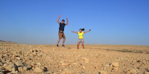 Beautiful flat terrain in one of Israel's best hike